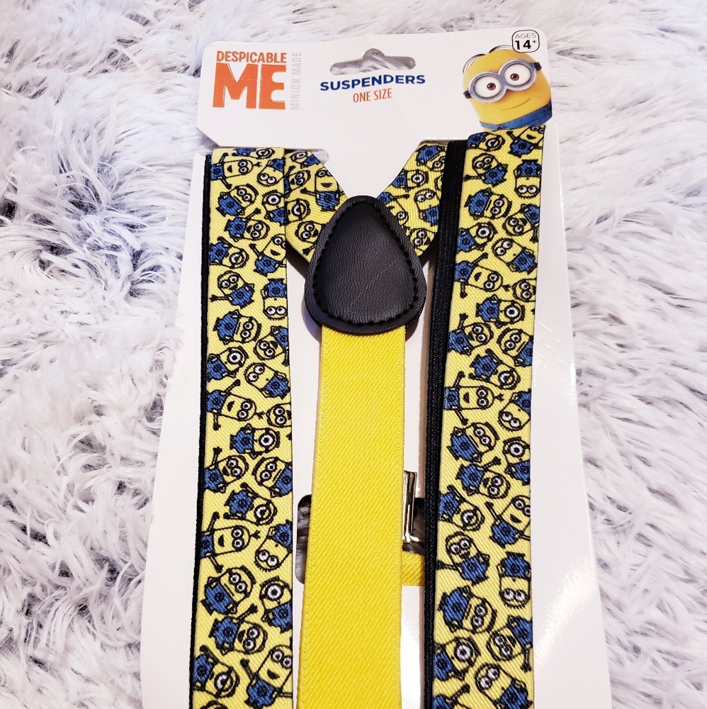 NWT Minions supenders